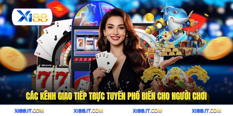 Liên hệ 2 Các kênh giao tiếp trực tuyến phổ biến cho người chơi