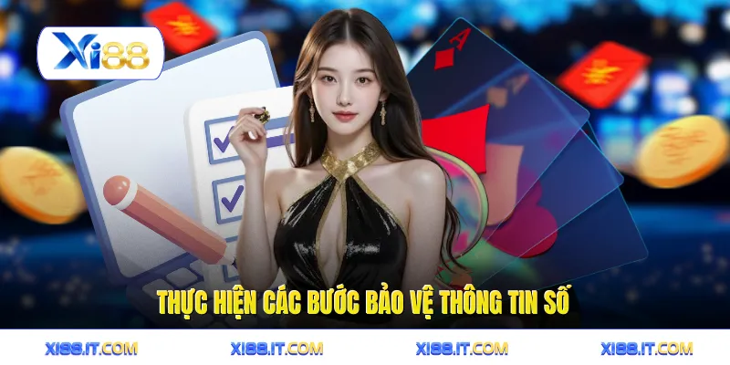 Chính sách bảo mật 3 Thực hiện các bước bảo vệ thông tin số